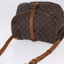 LOUIS VUITTON Monogram Saumur 35 Shoulder Bag M42254 LV Auth BA14675-6