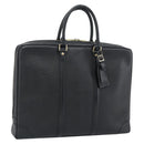 LOUIS VUITTON Epi Porte Documents Voyage Business Bag Black M54472 Auth BA14676-1