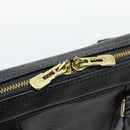 LOUIS VUITTON Epi Porte Documents Voyage Business Bag Black M54472 Auth BA14676-18