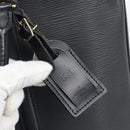 LOUIS VUITTON Epi Porte Documents Voyage Business Bag Black M54472 Auth BA14676-19