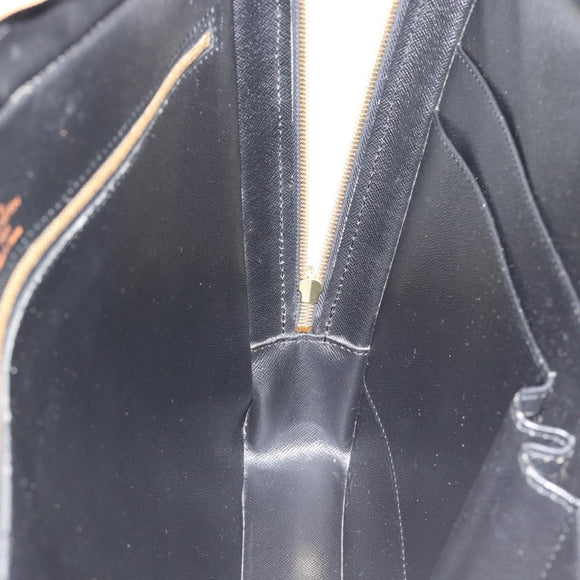 LOUIS VUITTON Epi Porte Documents Voyage Business Bag Black M54472 Auth BA14676