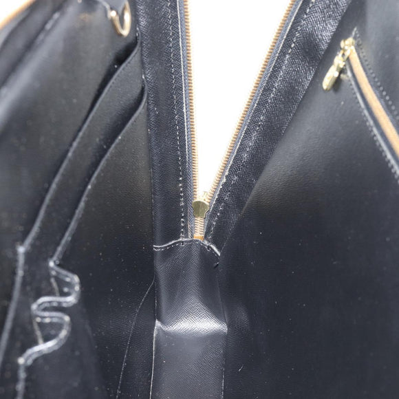 LOUIS VUITTON Epi Porte Documents Voyage Business Bag Black M54472 Auth BA14676