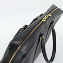 LOUIS VUITTON Epi Porte Documents Voyage Business Bag Black M54472 Auth BA14676-6