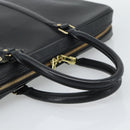 LOUIS VUITTON Epi Porte Documents Voyage Business Bag Black M54472 Auth BA14676-7