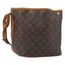 LOUIS VUITTON Monogram Petit Noe Shoulder Bag M42226 LV Auth BA14677-1