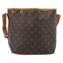 LOUIS VUITTON Monogram Petit Noe Shoulder Bag M42226 LV Auth BA14677-13