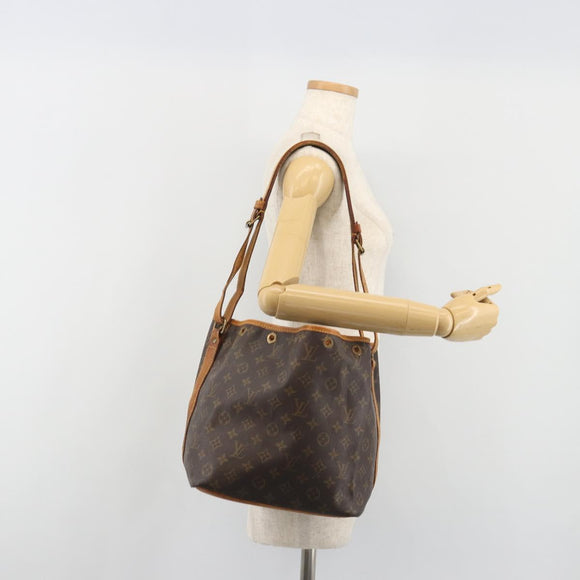 LOUIS VUITTON Monogram Petit Noe Shoulder Bag M42226 LV Auth BA14677