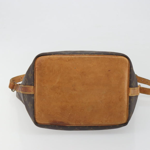 LOUIS VUITTON Monogram Petit Noe Shoulder Bag M42226 LV Auth BA14677