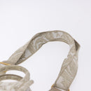 VERSACE Barocco Thena Mini Tote Bag Canvas 2way Beige Gold Tone Auth BA14680V-10