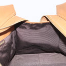 CELINE Hand Bag Leather Brown Gold Tone Auth BA14681V-21