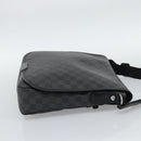 LOUIS VUITTON Damier Grafitte Daniel MM Shoulder Bag N58029 LV Auth BA14689-4