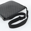 LOUIS VUITTON Damier Grafitte Daniel MM Shoulder Bag N58029 LV Auth BA14689-7