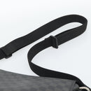 LOUIS VUITTON Damier Grafitte Daniel MM Shoulder Bag N58029 LV Auth BA14689-8