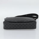 LOUIS VUITTON Damier Grafitte Daniel MM Shoulder Bag N58029 LV Auth BA14689-5