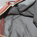 Chloe Elsie Hand Bag Leather 2way Brown Gold Auth BA1469-20