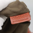 Chloe Elsie Hand Bag Leather 2way Brown Gold Auth BA1469-12