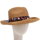 PRADA Hat Straw Brown Auth BA14694M-1