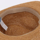 PRADA Hat Straw Brown Auth BA14694M-16