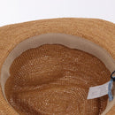 PRADA Hat Straw Brown Auth BA14694M-17