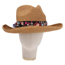 PRADA Hat Straw Brown Auth BA14694M-13