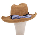 PRADA Hat Straw Brown Auth BA14694M-2