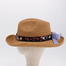 PRADA Hat Straw Brown Auth BA14694M-3