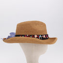 PRADA Hat Straw Brown Auth BA14694M-4