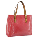 LOUIS VUITTON Monogram Vernis Brentwood Tote Bag Fran Boise M9151F Auth BA14695-1