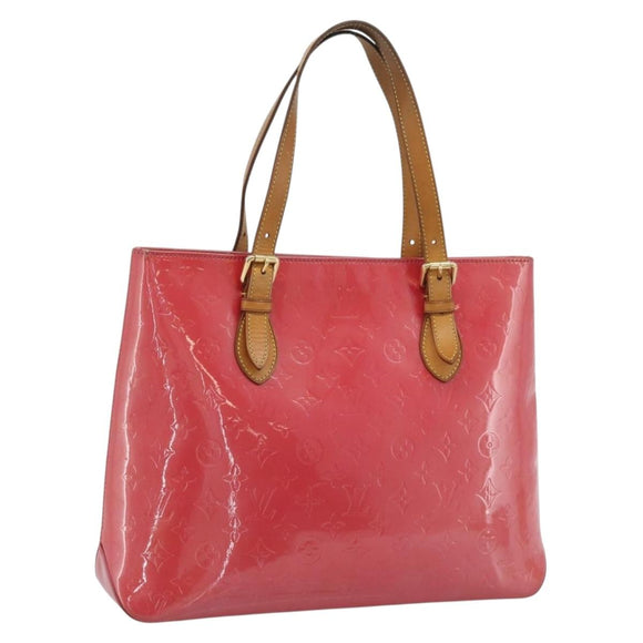 LOUIS VUITTON Monogram Vernis Brentwood Tote Bag Fran Boise M9151F Auth BA14695