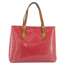 LOUIS VUITTON Monogram Vernis Brentwood Tote Bag Fran Boise M9151F Auth BA14695-13
