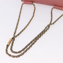 Chloe Elsie Chain Shoulder Bag Leather Pink Gold Tone Auth BA14696A-7