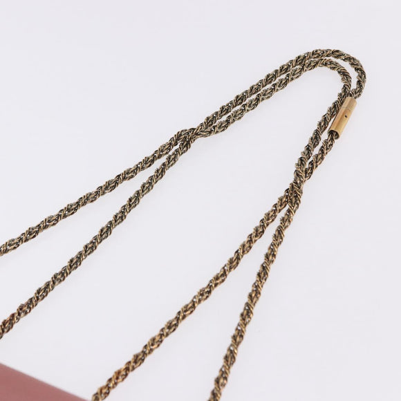 Chloe Elsie Chain Shoulder Bag Leather Pink Gold Tone Auth BA14696A