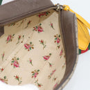 GUCCI GG Supreme Web Sherry Line Neo Vintage PVC Beige Gold 476466 Auth BA14698-17