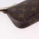 LOUIS VUITTON Monogram Mini Pochette Accessoires Pouch M58009 LV Auth BA14705V-16