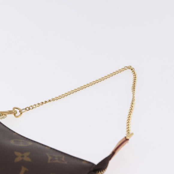 LOUIS VUITTON Monogram Mini Pochette Accessoires Pouch M58009 LV Auth BA14705V