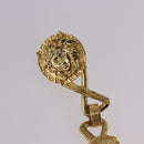 Gianni Versace Medusa Earring Metal Gold Tone Auth BA14710V-12