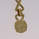 Gianni Versace Medusa Earring Metal Gold Tone Auth BA14710V-14