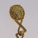 Gianni Versace Medusa Earring Metal Gold Tone Auth BA14710V-4
