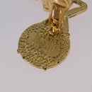 Gianni Versace Medusa Earring Metal Gold Tone Auth BA14710V-8