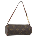 LOUIS VUITTON Monogram Papillon Pouch LV Auth BA14711-1