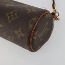 LOUIS VUITTON Monogram Papillon Pouch LV Auth BA14711-14