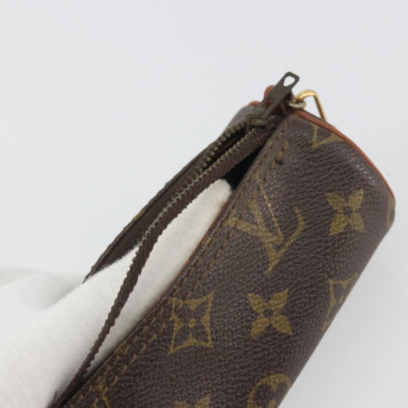 LOUIS VUITTON Monogram Papillon Pouch LV Auth BA14711