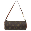 LOUIS VUITTON Monogram Papillon Pouch LV Auth BA14711-13