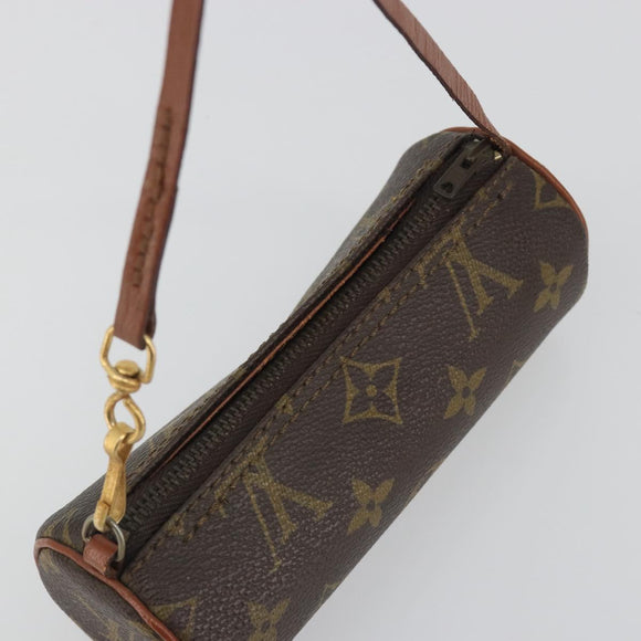 LOUIS VUITTON Monogram Papillon Pouch LV Auth BA14711