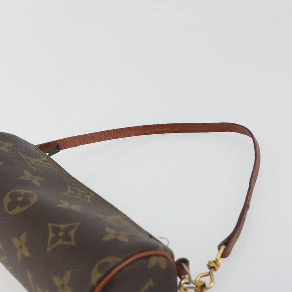 LOUIS VUITTON Monogram Papillon Pouch LV Auth BA14711