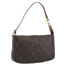LOUIS VUITTON Monogram Pochette Accessoires Pouch M51980 LV Auth BA14713-1
