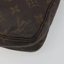 LOUIS VUITTON Monogram Pochette Accessoires Pouch M51980 LV Auth BA14713-12