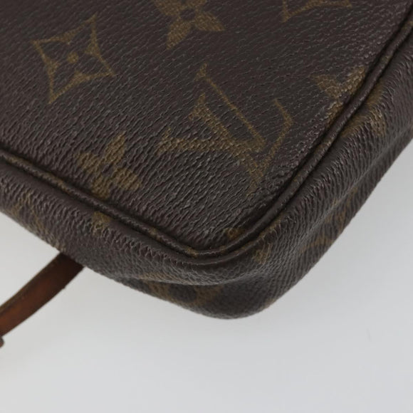 LOUIS VUITTON Monogram Pochette Accessoires Pouch M51980 LV Auth BA14713