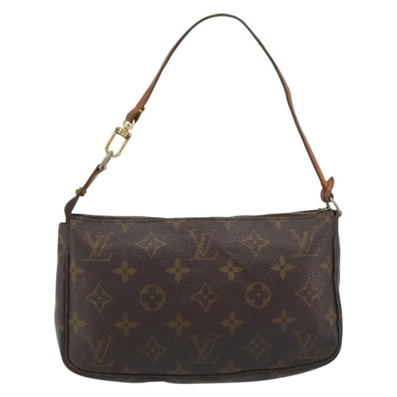 LOUIS VUITTON Monogram Pochette Accessoires Pouch M51980 LV Auth BA14713