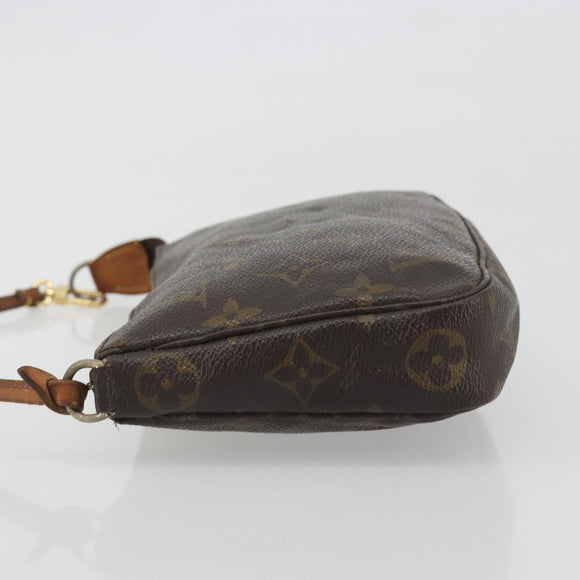 LOUIS VUITTON Monogram Pochette Accessoires Pouch M51980 LV Auth BA14713